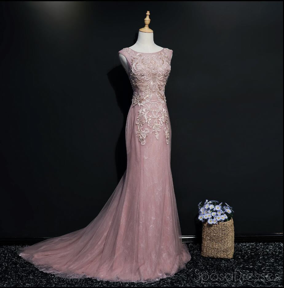 Elegant Lace Mermaid Prom Dress with Cap Sleeves & Scoop Neckline - Long Formal Evening Gown for Homecoming, Wedding, Ball & Special Occasions - Custom Sizing Available - Style 17217