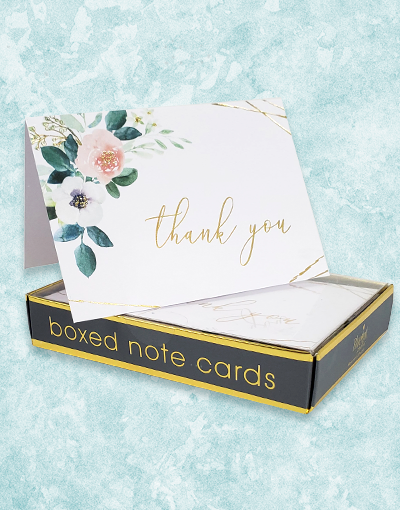 Elegant Breeze Thank You Cards - Premium Greeting Cards for All Occasions | Perfect for Weddings, Birthdays & Appreciation Gifts