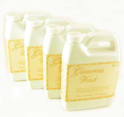 Case of 4 - 32oz Tyler Glamorous Wash Fine Laundry Detergent for Delicate Fabrics - DIVA Collection | Perfect for Silk, Lace & Luxury Garments