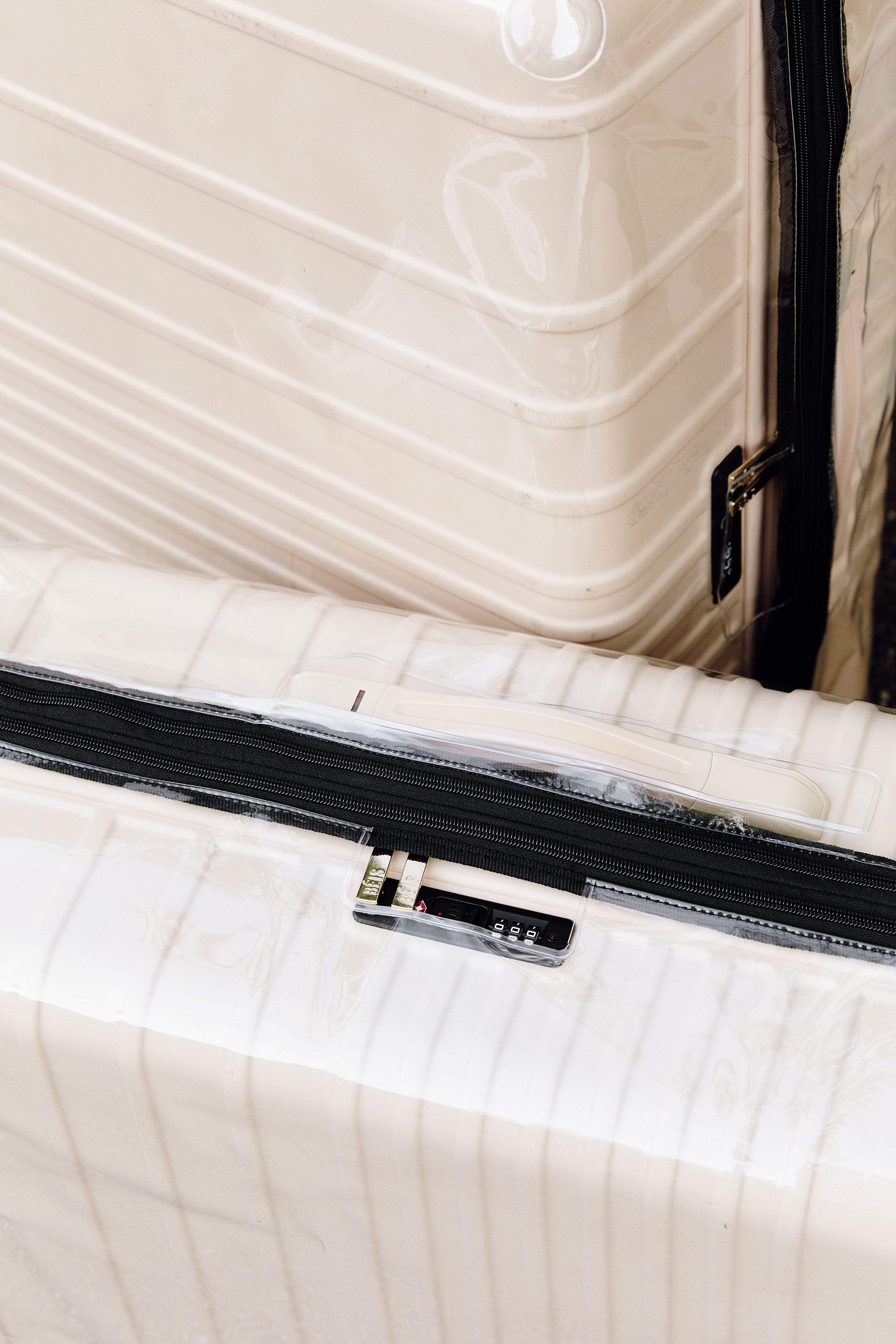 Medium Check-In Roller Luggage Cover - Durable Spinner Suitcase Protector for Travel | Perfect for Airplane, Business Trips & Vacation Packing