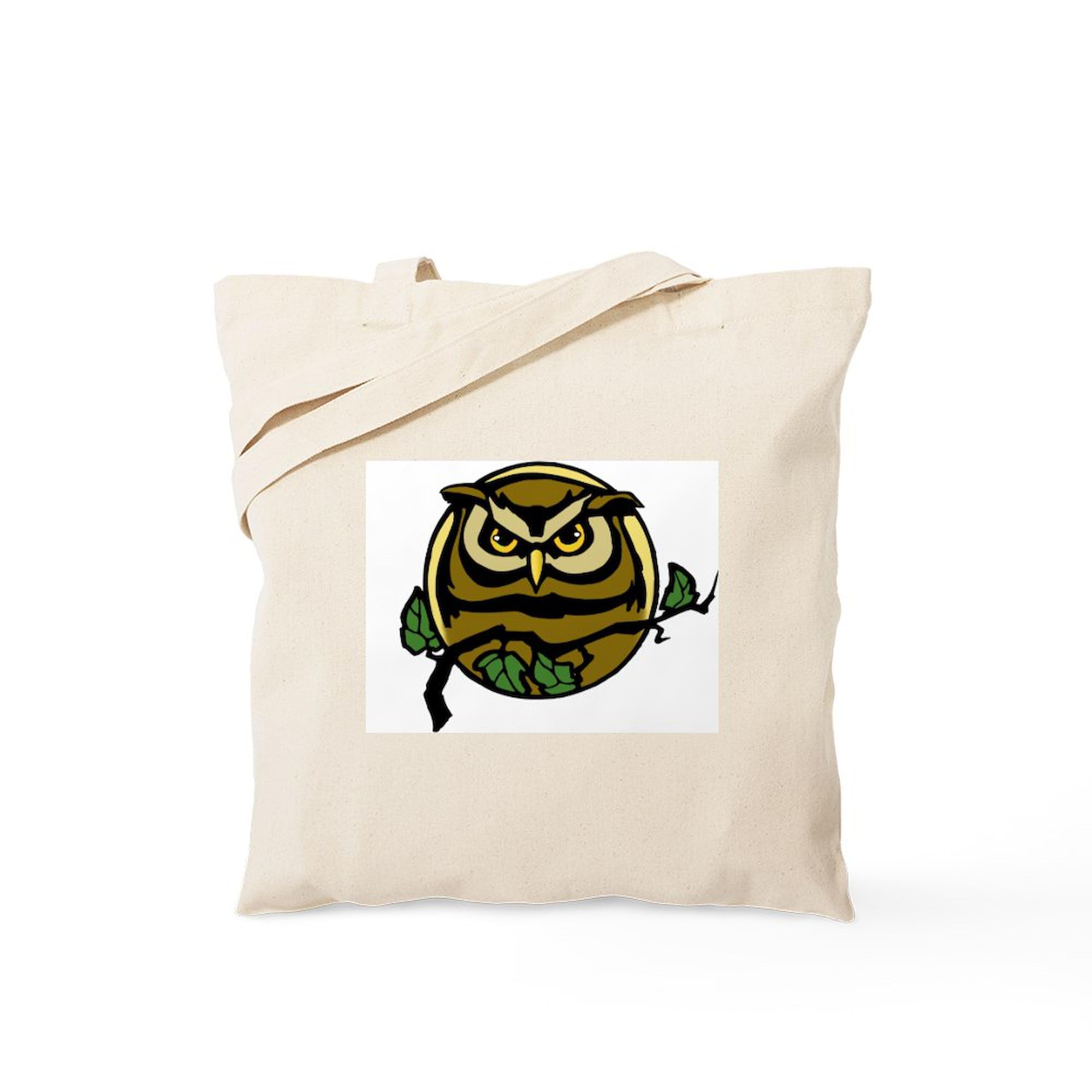 Night Owl Canvas Tote Bag - Eco-Friendly Reusable Shopping Bag for Groceries, Beach & Work | Natural Cotton Carryall for Everyday Use