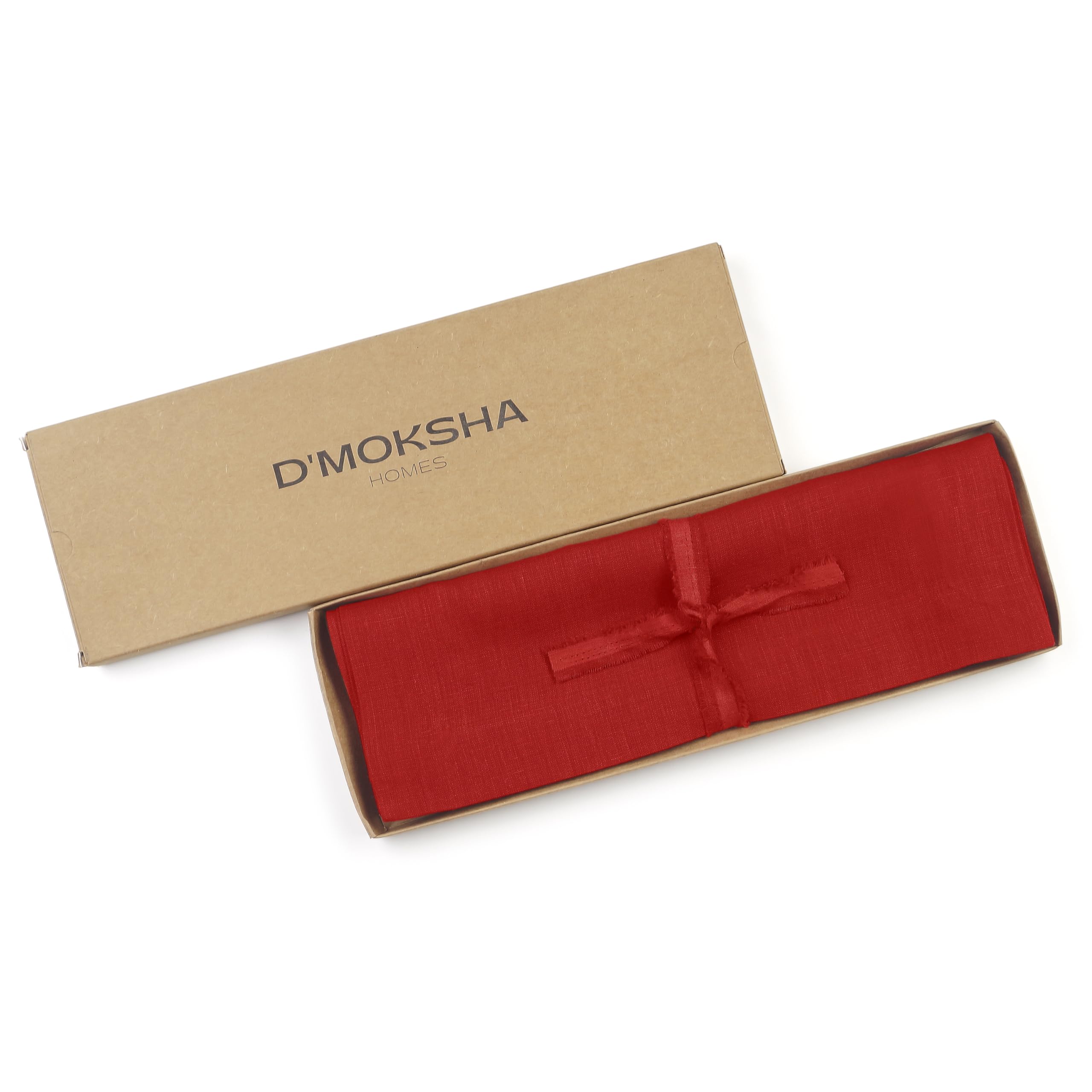 D'Moksha Homes 100% Pure Linen Placemats Set of 4 - 14