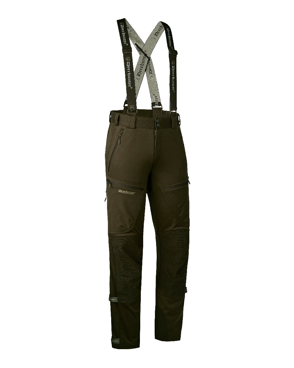 Deerhunter Excape Softshell Hunting Pants for Men - Waterproof, Windproof & Breathable Outdoor Trousers for Hiking, Camping & Cold Weather Adventures