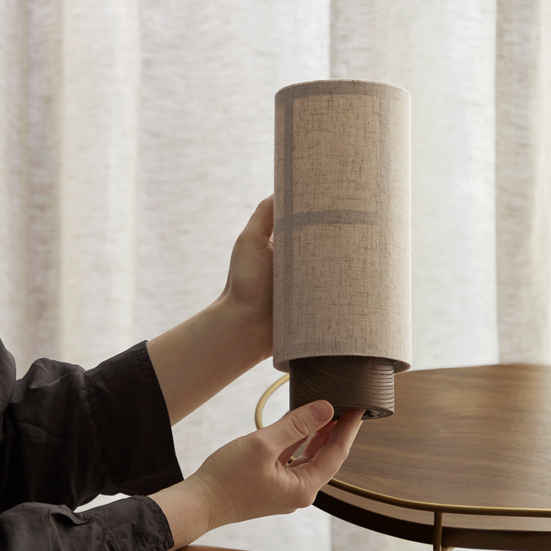 Hashira Portable Table Lamp - USB Rechargeable LED Desk Light with 3 Brightness Levels, Perfect for Reading, Studying, and Bedroom Night Light