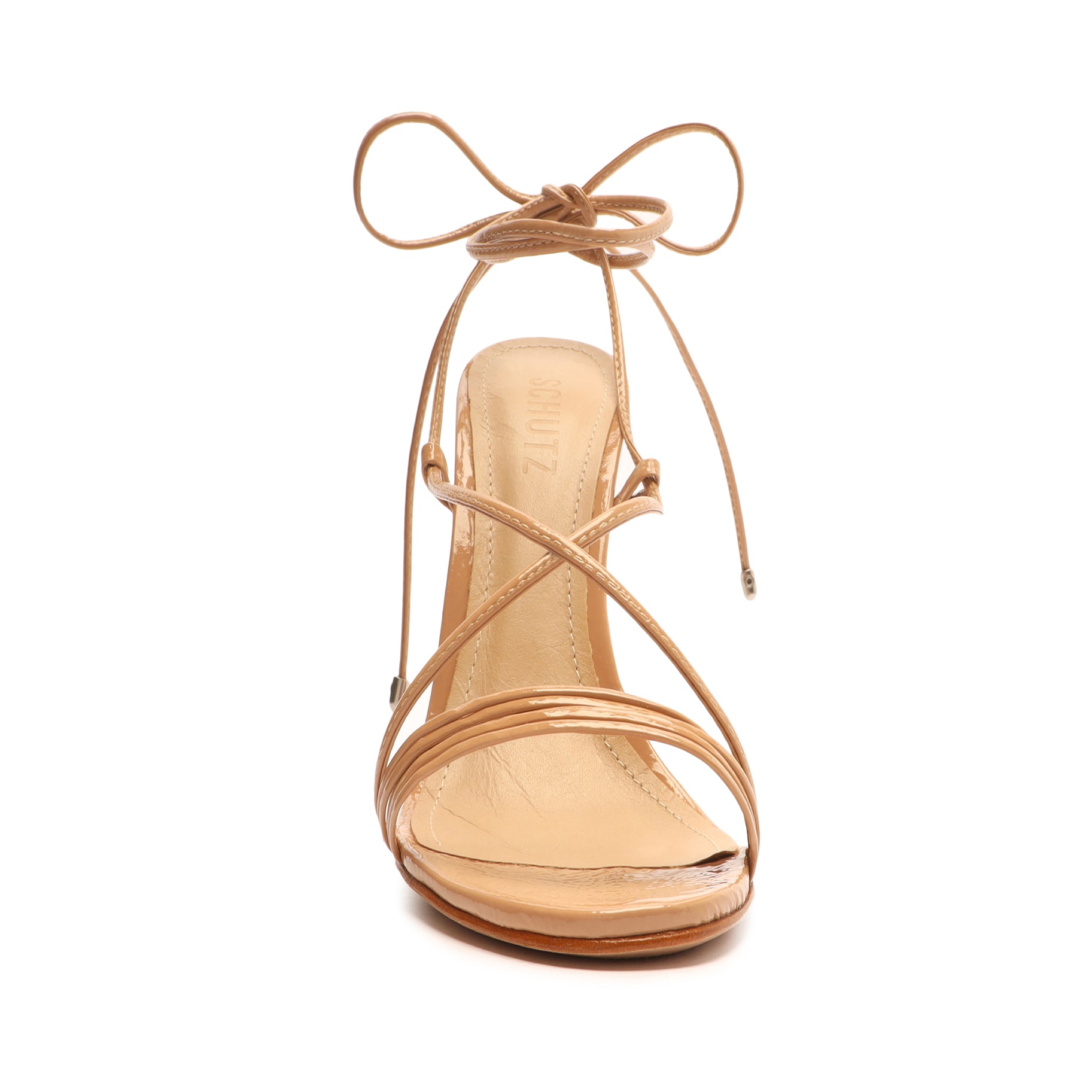 Arceli Women's Patent Leather Sandals - Comfortable Strappy Dress Sandals for Summer, Wedding, Party & Casual Wear | Slip-Resistant Sole