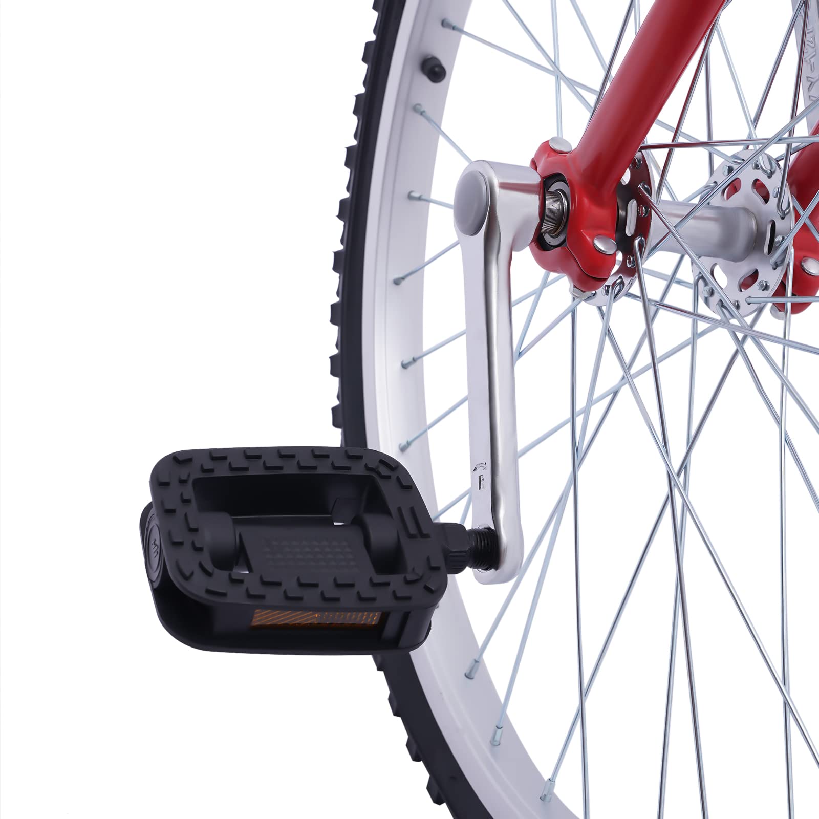 YIYIBYUS 24 Inch Wheel Unicycle for Adults & Teens - Adjustable Height Outdoor Exercise Bike with 2 Non-Slip Pedals - Perfect for Balance Training, Fitness Workouts & Commuting | Great for Park Rides, Gym Sessions & Daily Transportation