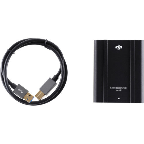DJI Inspire 2 CINESSD Station - Professional SSD Storage Solution for Aerial Cinematography | Perfect for Drone Videography, Film Production & 4K Video Storage
