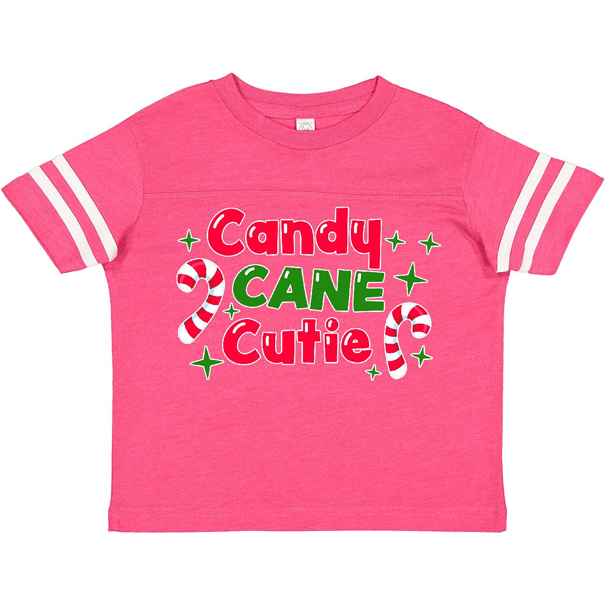 Inktastic Christmas Candy Cane Cutie Toddler T-Shirt - Festive Holiday Kids Apparel for Christmas Parties & Family Photos