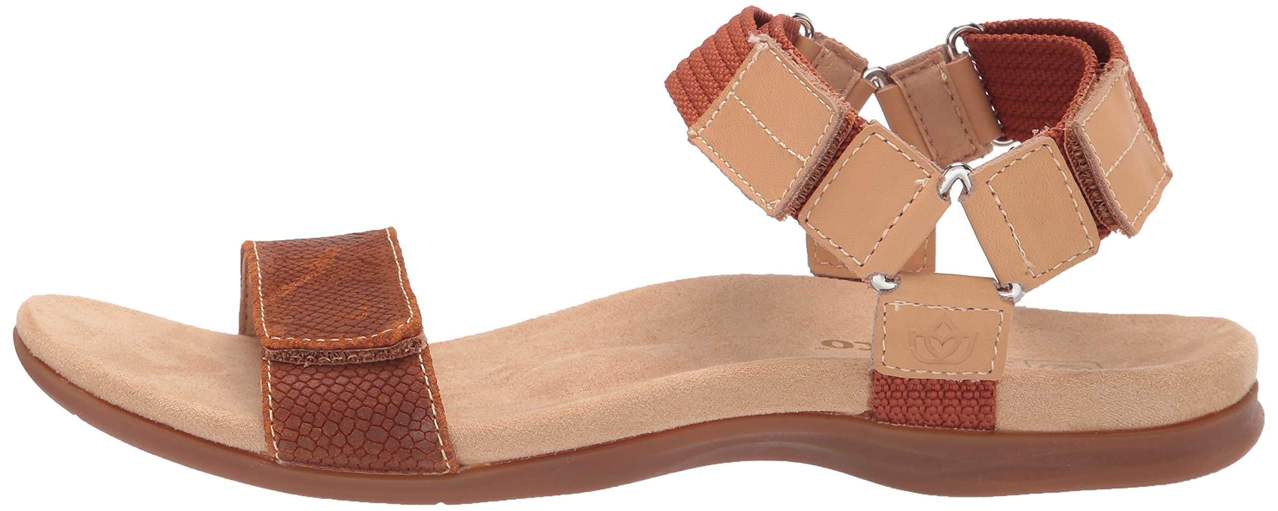 Spencos Women's Comfort Arch Support Sandals - Orthotic Footbed for Plantar Fasciitis Relief - Perfect for Walking, Travel & Summer Outfits