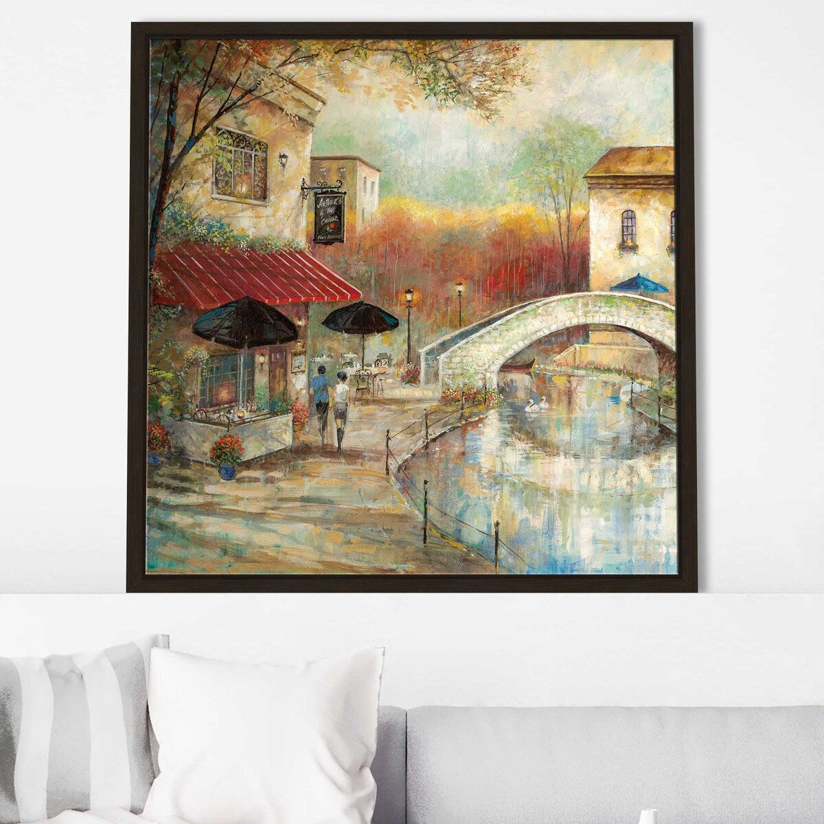 Arthurs I by Ruane Manning - Premium Floating Canvas Wall Art Print - Perfect for Living Room, Bedroom & Office Decor