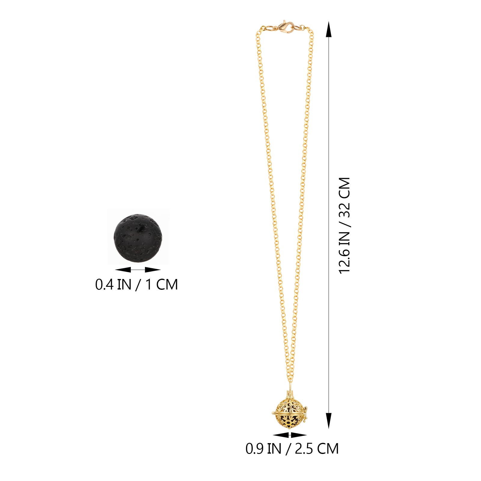 MILISTEN 2 Pack Aromatherapy Essential Oil Diffuser Necklace - Stainless Steel Perfume Pendant Locket for Women, Gift for Mom, Mothers Day, Birthday | Yoga, Meditation, Stress Relief, Office Wear