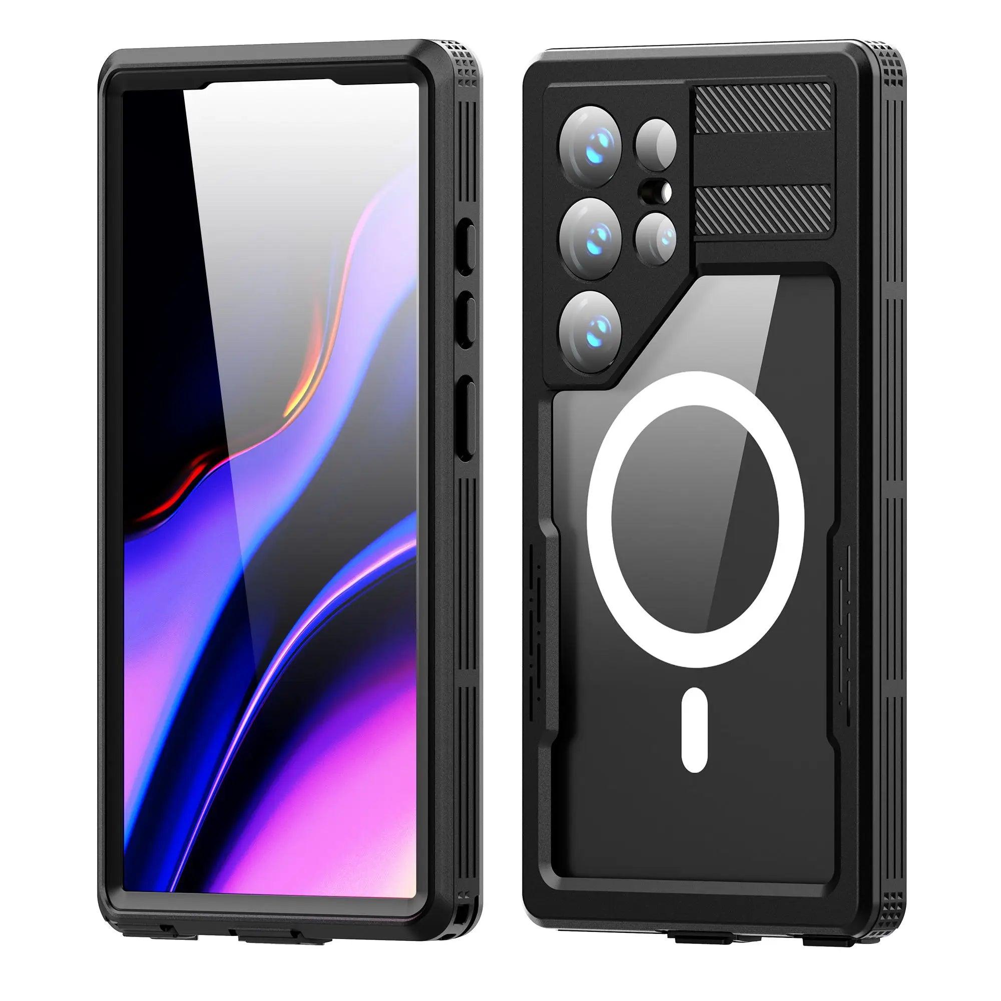 Samsung Galaxy S24 IP68 Waterproof Case - Shockproof, Dustproof, Military-Grade Protection for Outdoor, Swimming, and Extreme Sports