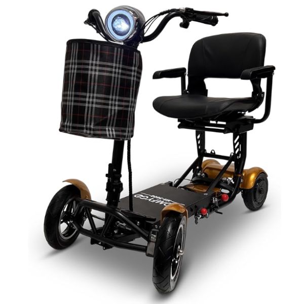 ComfyGo MS 3000 Foldable Mobility Scooter for Adults - Lightweight Electric Wheelchair with Long Battery Life - Perfect for Travel, Shopping & Outdoor Activities