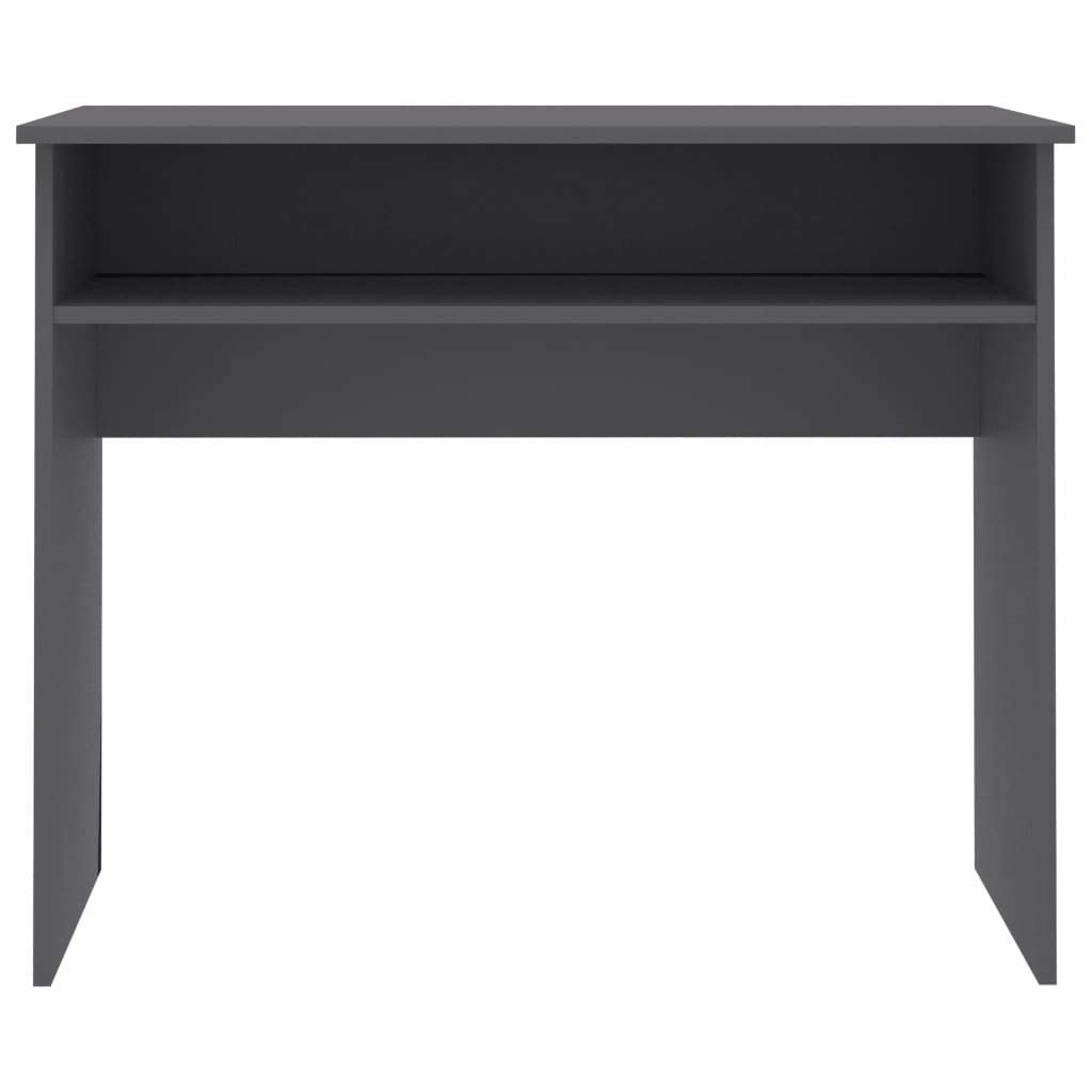 FAMIROSA Gray Computer Desk 35.4