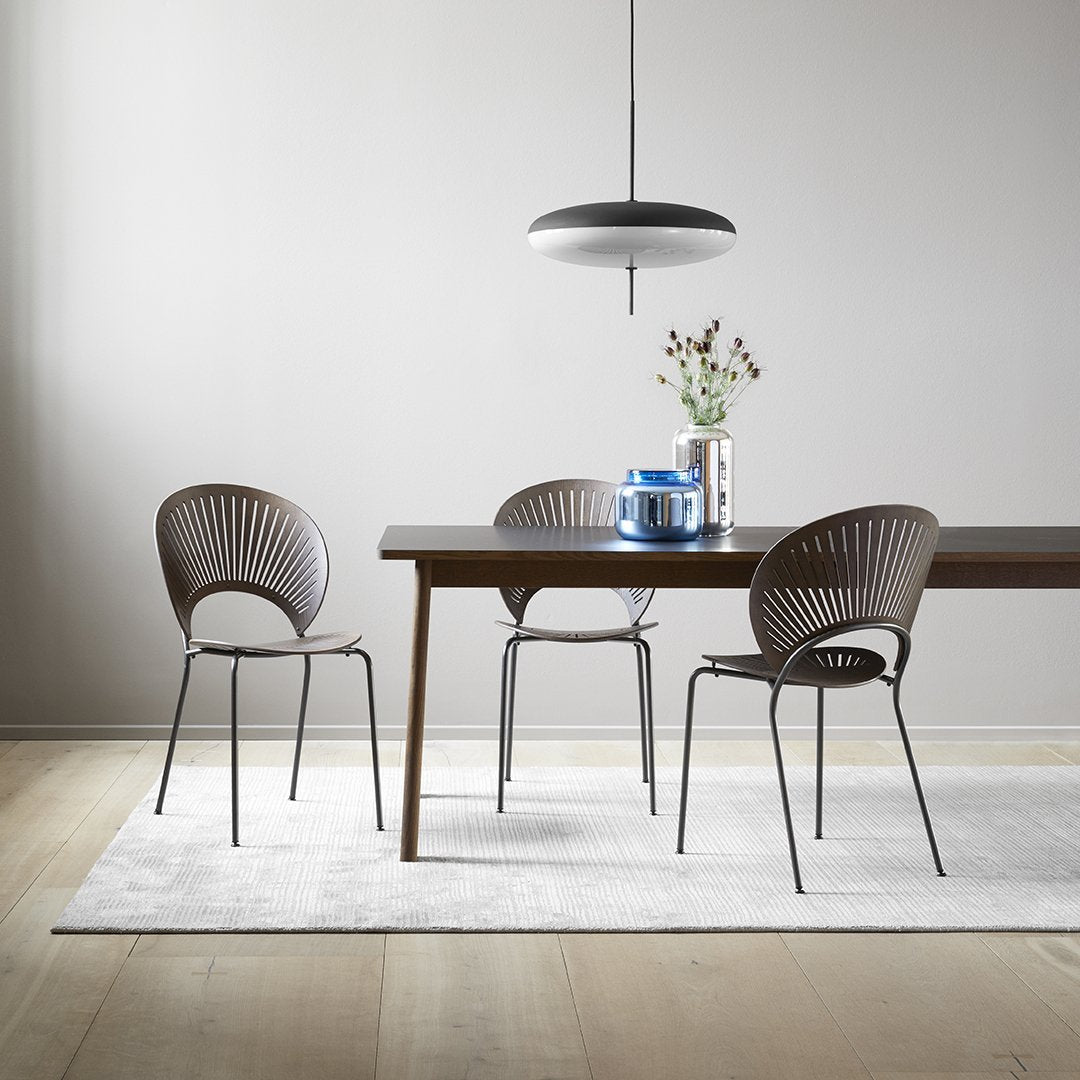 Ana Dining Table - Modern Wooden Dining Table for 6 - Perfect for Family Meals, Dinner Parties & Kitchen Dining Room Decor