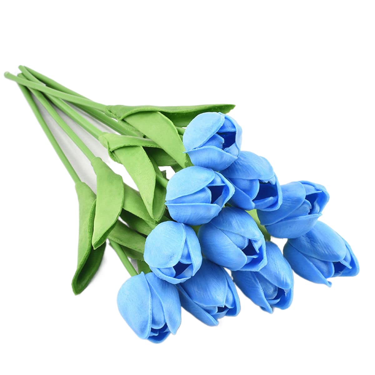 10 Pcs Real Touch Artificial Tulips - 13.4