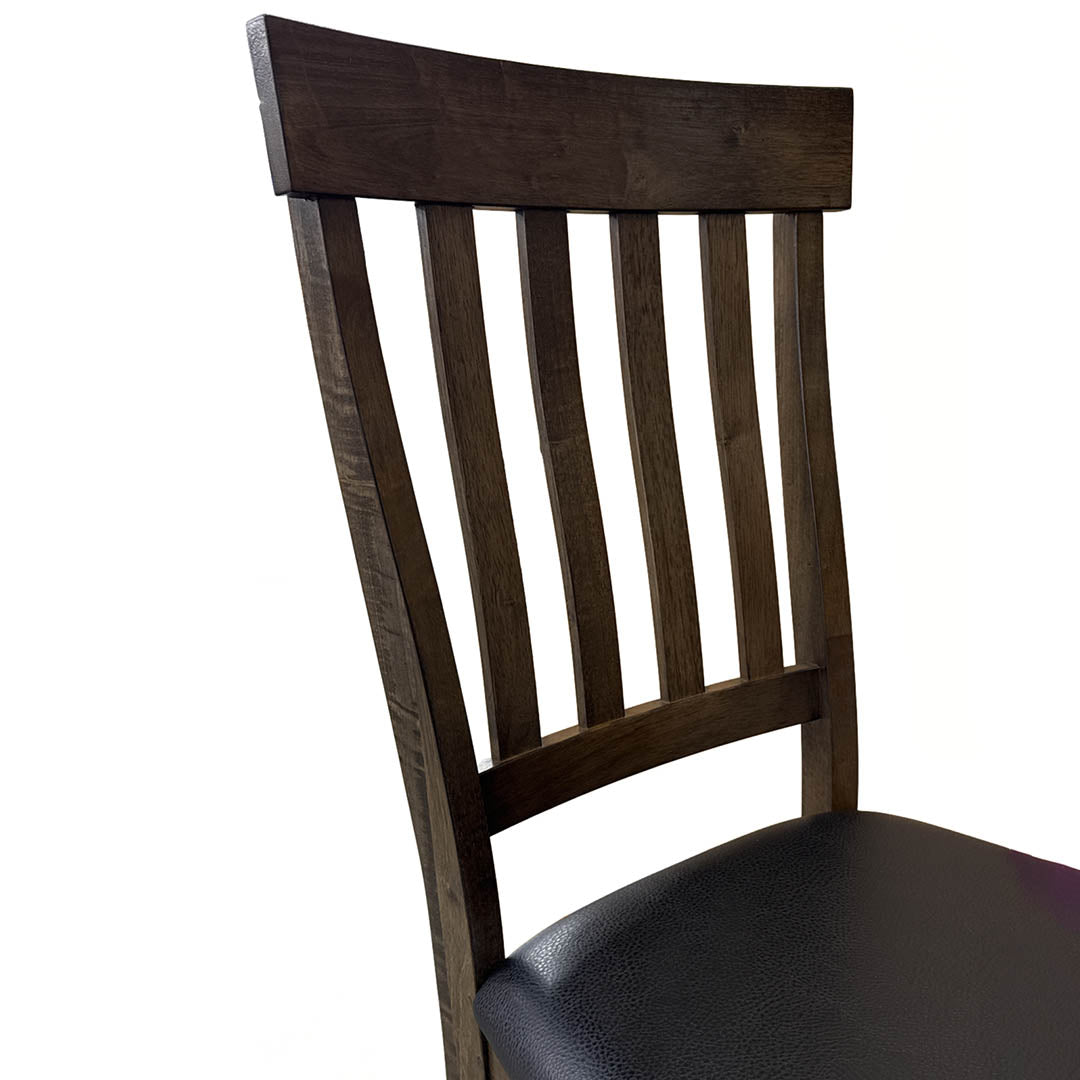 Mariposa Slatback Chair - Modern Wooden Dining Chair for Kitchen, Patio & Outdoor Use - Comfortable & Stylish Home Furniture