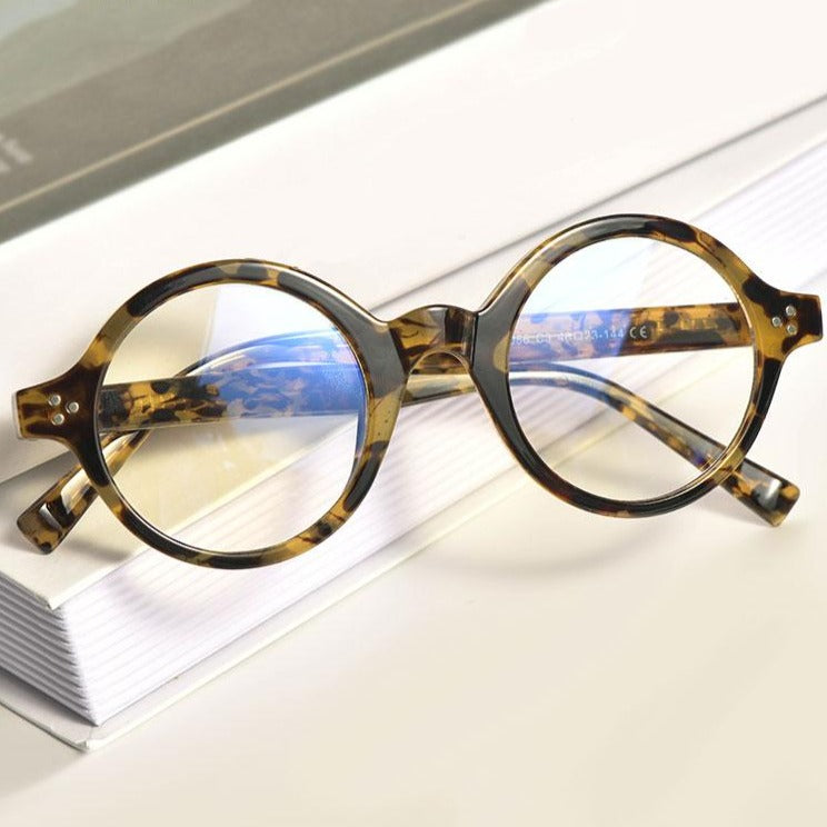 Murray TR90 Round Punk Optical Glasses Frame - Lightweight & Durable Eyewear for Men & Women - Perfect for Reading, Driving & Fashion Accessories