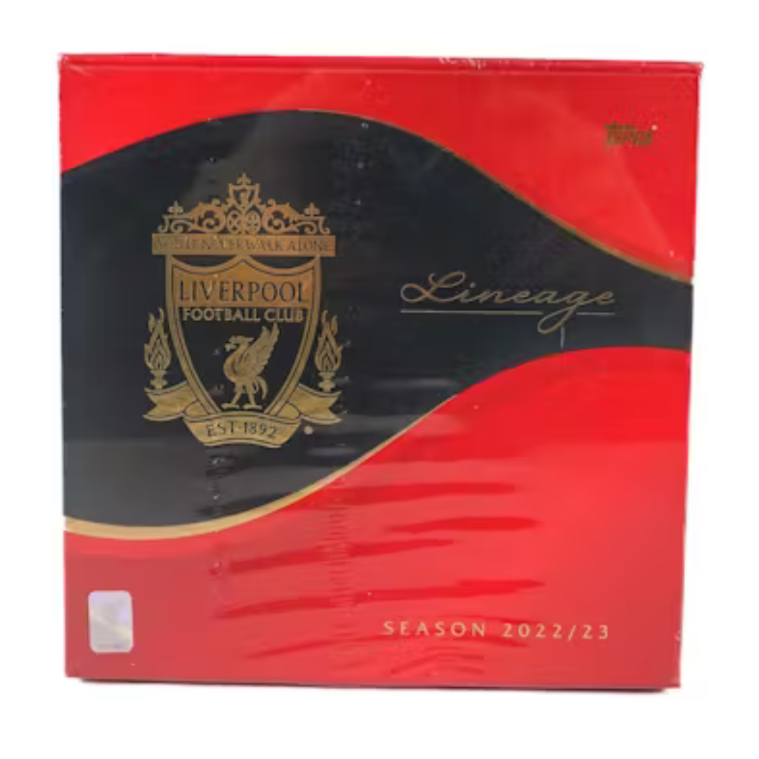 2022-2023 Topps Liverpool Lineage Soccer Hobby Box - Premium Soccer Trading Cards for Collectors & Fans - Perfect for Gifts, Investments & Game Day Excitement