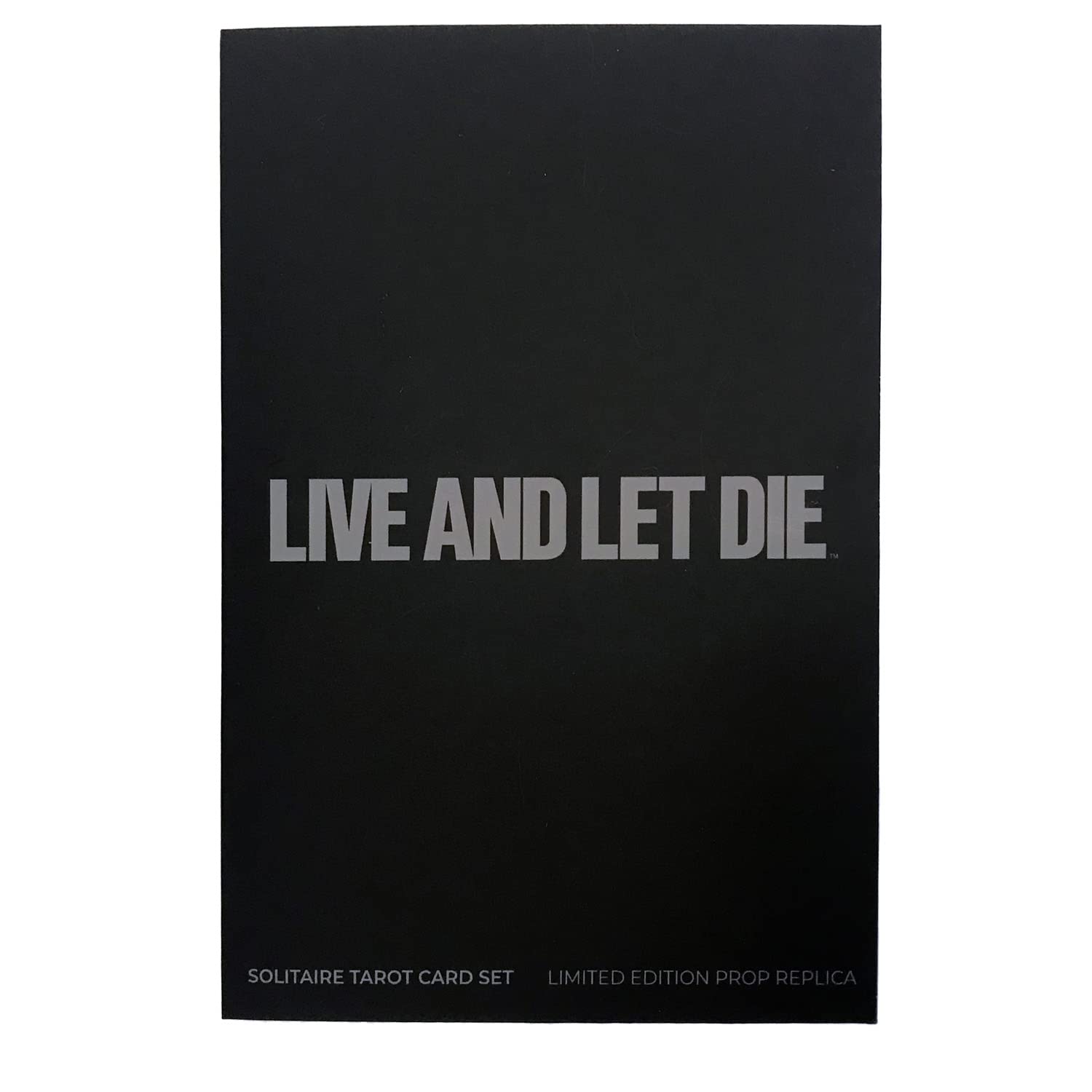 James Bond Live and Let Die Limited Edition Tarot Cards Prop Replica - Official Movie Collectible for 007 Fans & Home Decor