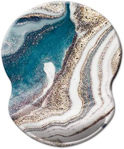 Green Golden Marble-wrist