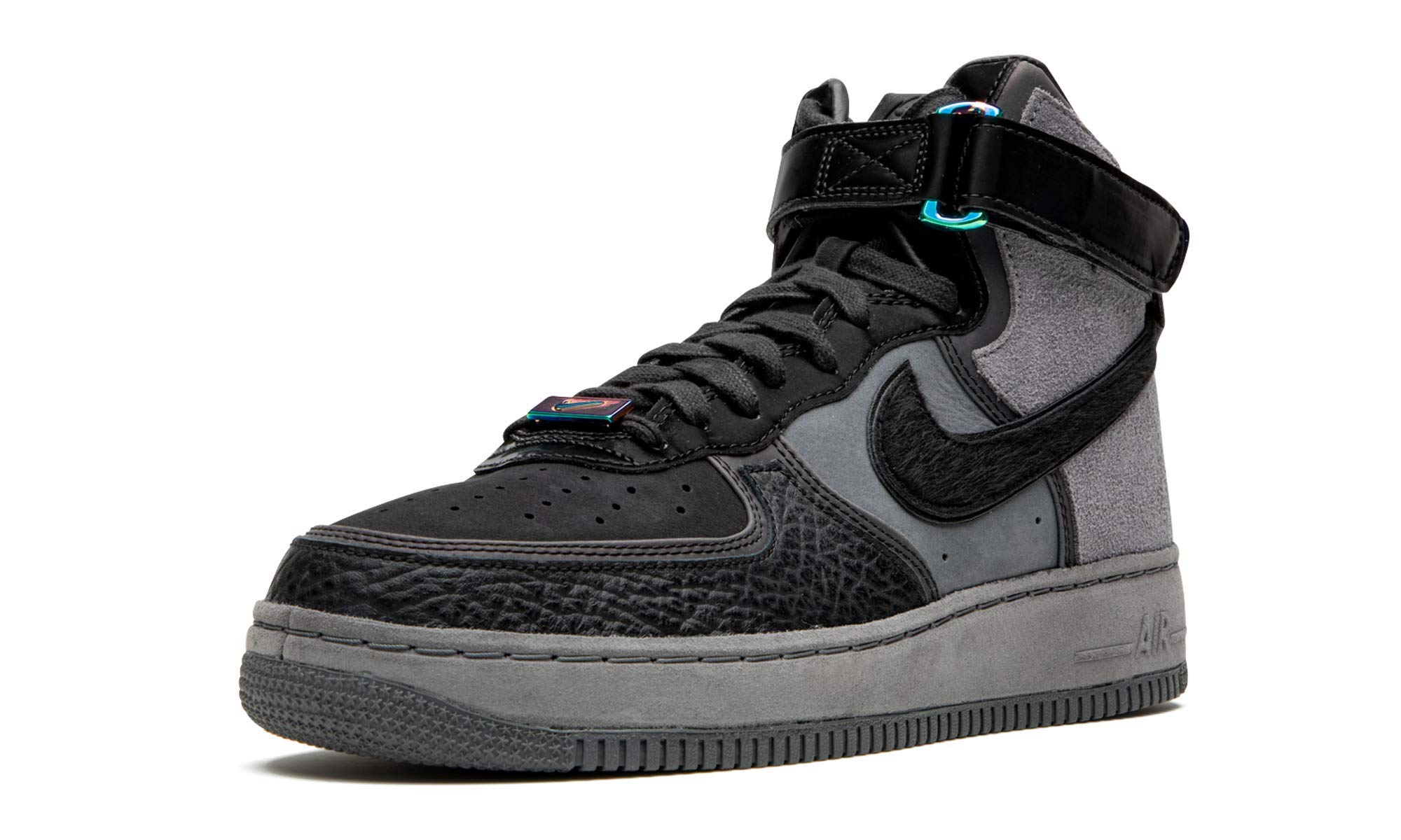 Nike Men's Air Force 1 '07 A Ma Maniere Collaboration Sneakers - Black CT6665-001 - Size 10 - Premium Leather Basketball Shoes for Casual Wear & Street Style Fashion