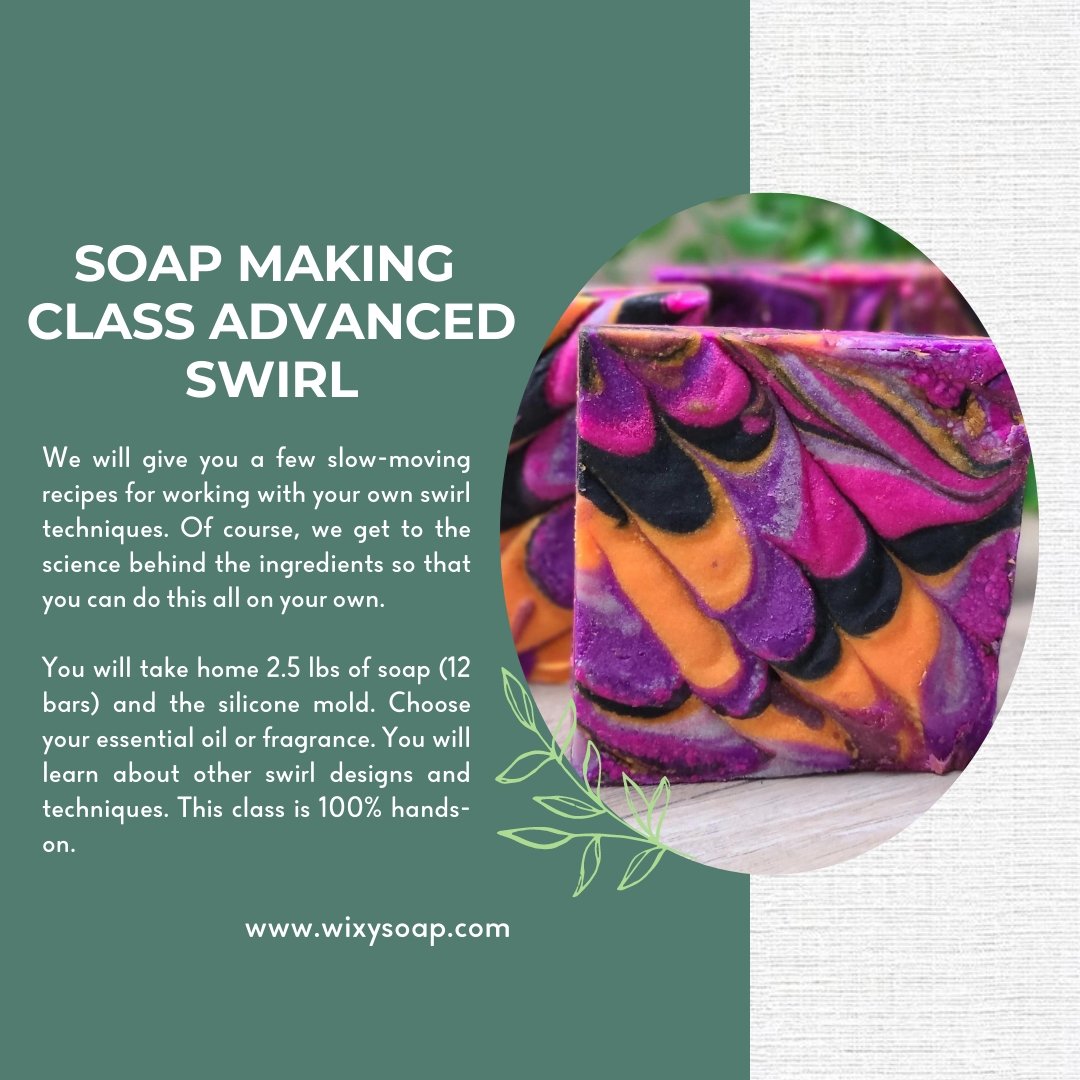 Professional Soap Making Class - Learn Peacock Column Pour Technique | DIY Handmade Soap Crafting for Home Spa & Gift Ideas
