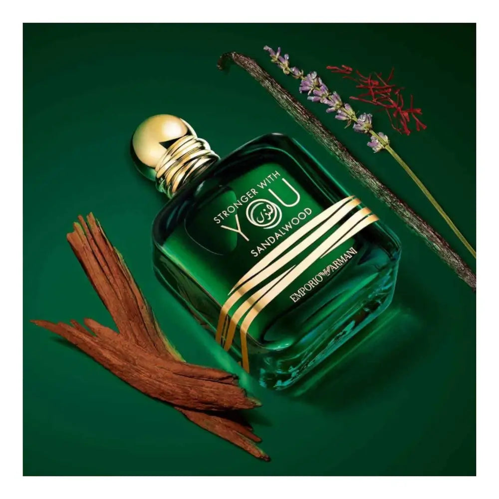 Stronger With You Sandalwood Eau de Parfum 100ml for Men - Long Lasting Fragrance for Date Night & Special Occasions