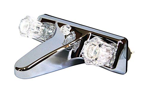 Ush Tub & Shower Faucet RV Chrome Finish - Durable RV Bathroom Fixture for Campers & Trailers | Easy Installation & Water Saving Design