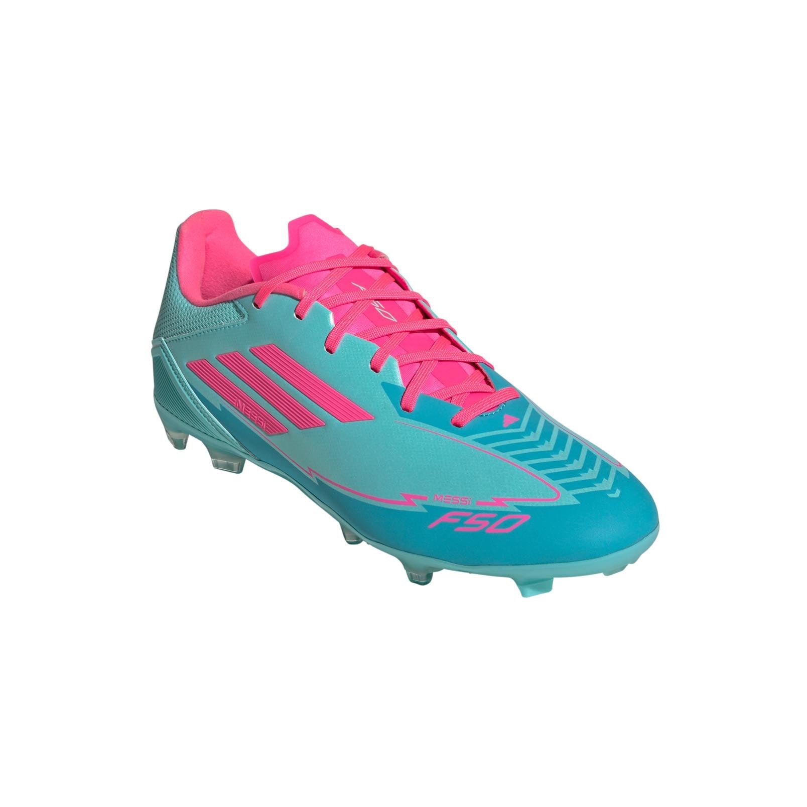 adidas F50 League Messi FG Soccer Cleats - Lightweight Football Shoes for Men with Enhanced Traction - Perfect for Turf Matches and Training Sessions