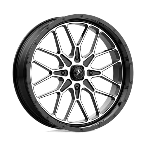 MA45 20X7 4X137 G-BLK MACH 00MM Wheel Rim - Perfect for Off-Road Trucks, Jeeps & SUVs | Durable Alloy Wheels for Adventure & Daily Driving