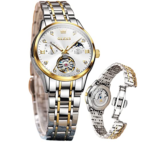 6608：Two tone band & White dial