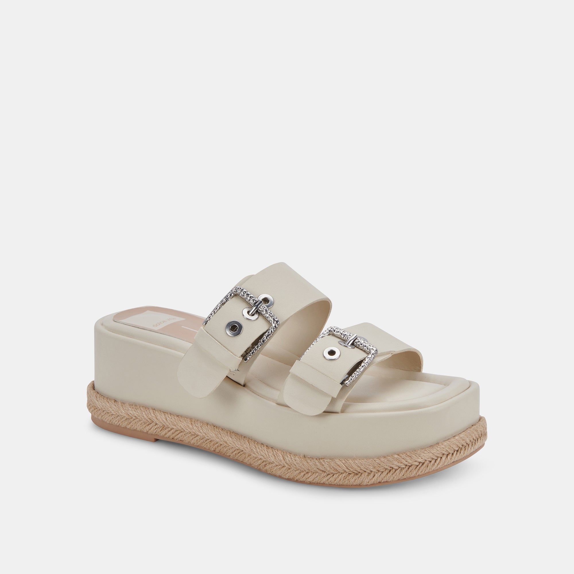 CANYON Women's Leather Sandals in Ivory - Comfortable & Stylish for Summer, Beach, and Casual Outings