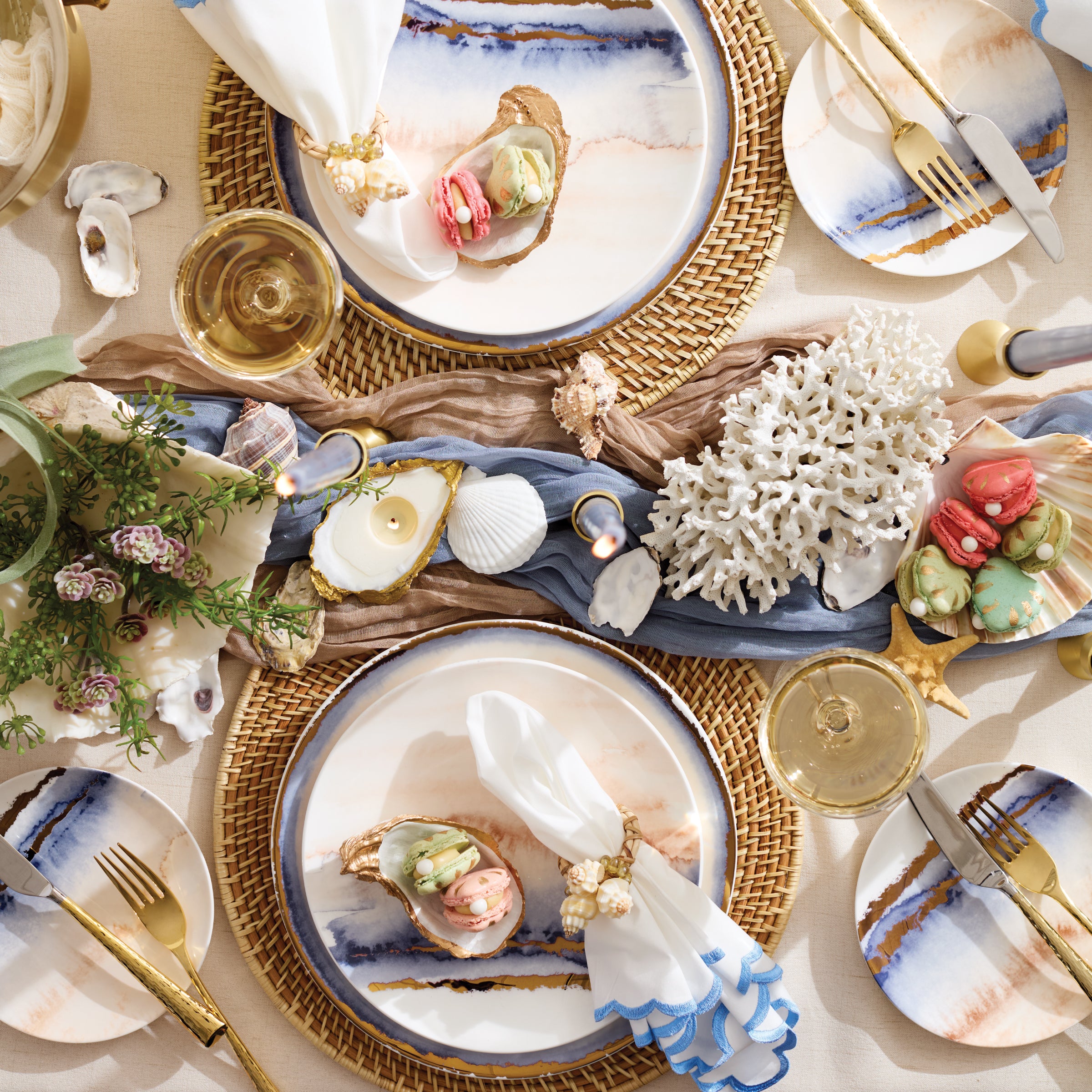 Elegant Summer Radiance Accent Plate - Decorative Ceramic Dinnerware for Parties, Weddings & Home Decor - Perfect for Dining, Entertaining & Table Setting