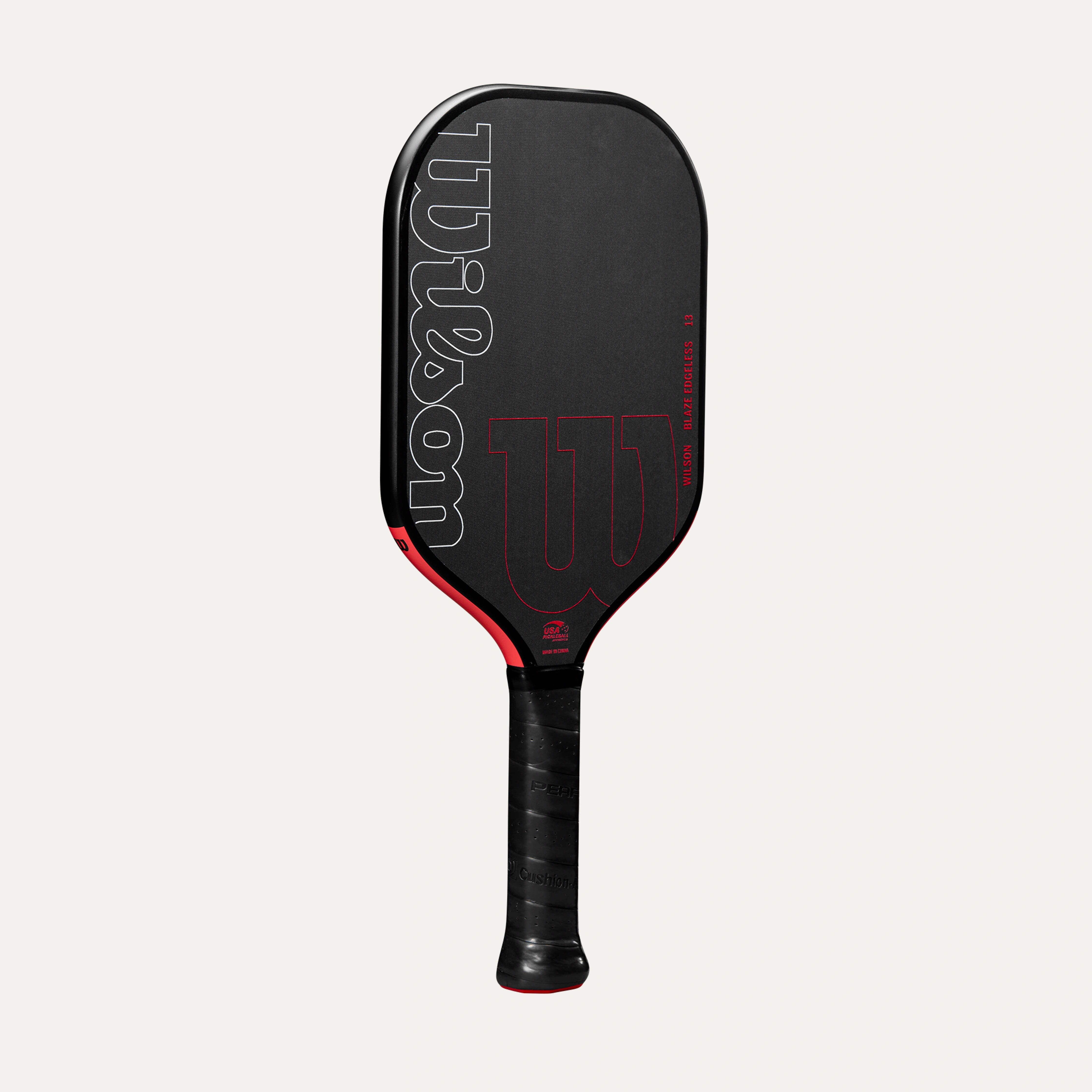 Wilson Blaze Edgeless 13mm Pickleball Paddle - Premium Carbon Fiber Face with Comfort Grip - Perfect for Tournament Play & Recreational Games
