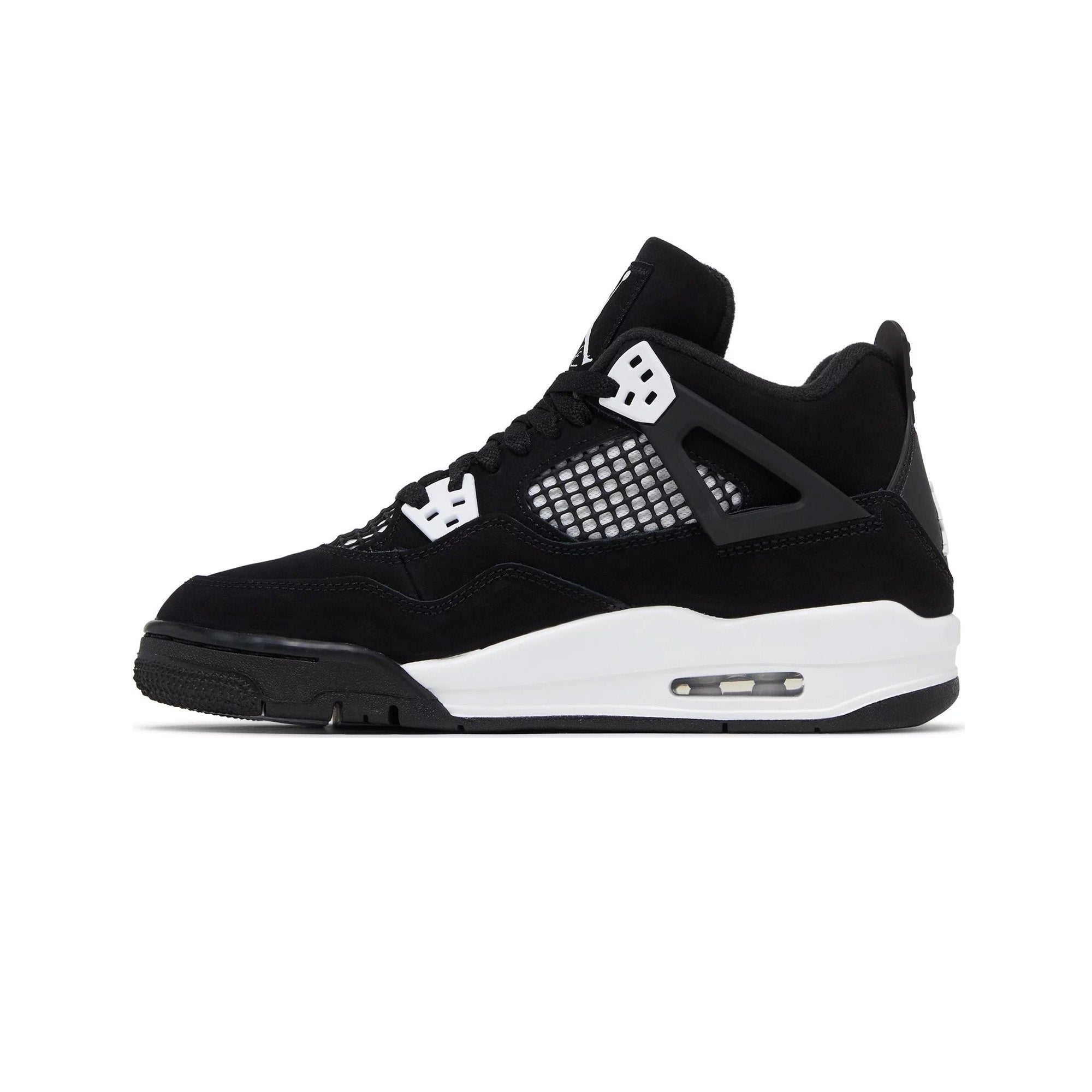 Air Jordan 4 Retro 'White Thunder' GS Sneakers (2024) - Women's Basketball Shoes for Casual Wear & Street Style Fashion
