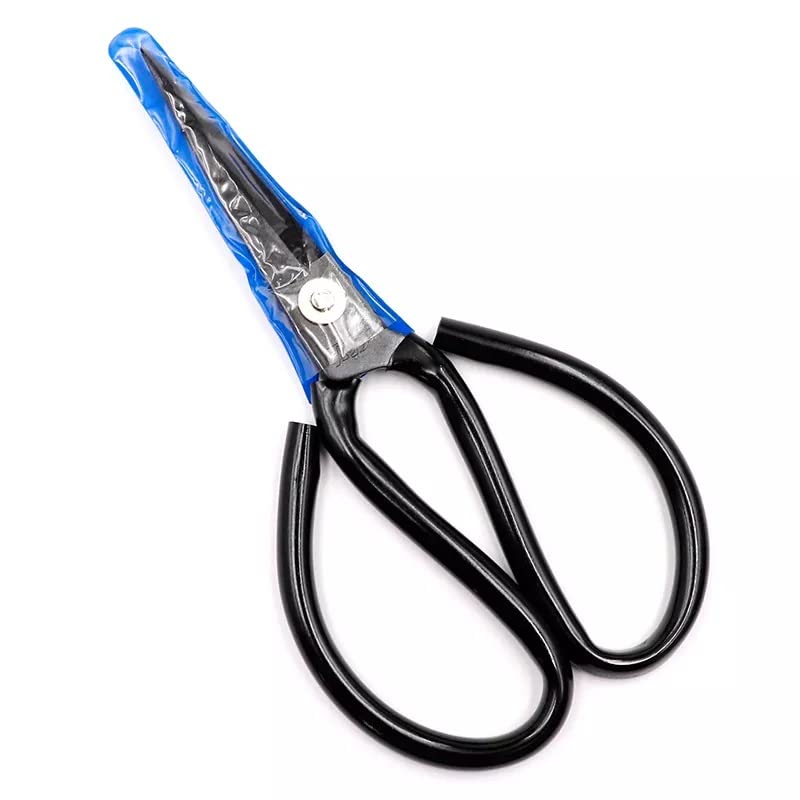 DSHARPP Heavy Duty Scissors - Professional Gardening & Industrial Shears, High Carbon Steel Blades, Durable Cutting Tool for Tough Materials (Model MT-N11) - Perfect for Pruning, Landscaping, Fabric Cutting & DIY Projects