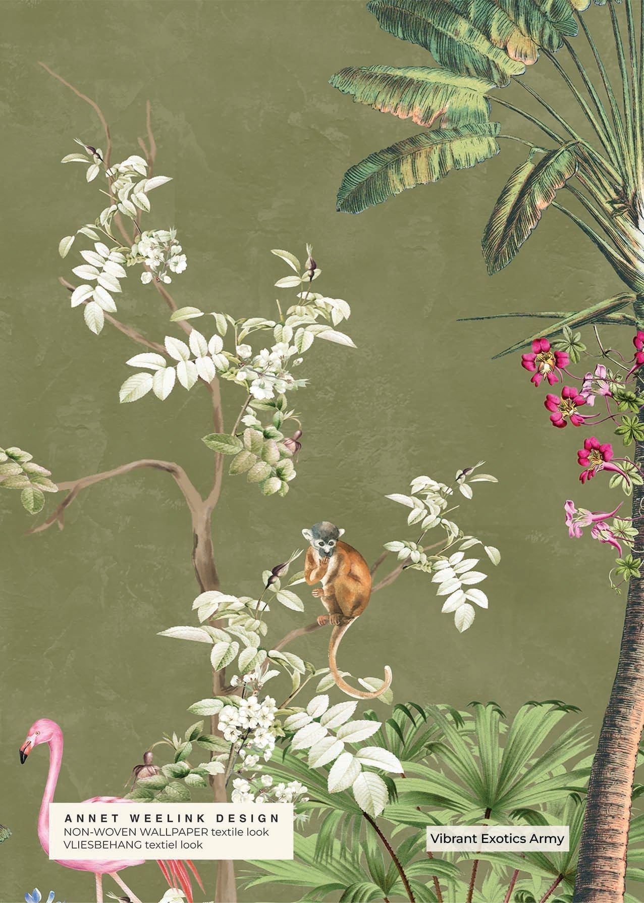 Vibrant Exotic Wallpaper Samples for Commercial Use - Perfect for Home Decor, Office Design, and Retail Displays
