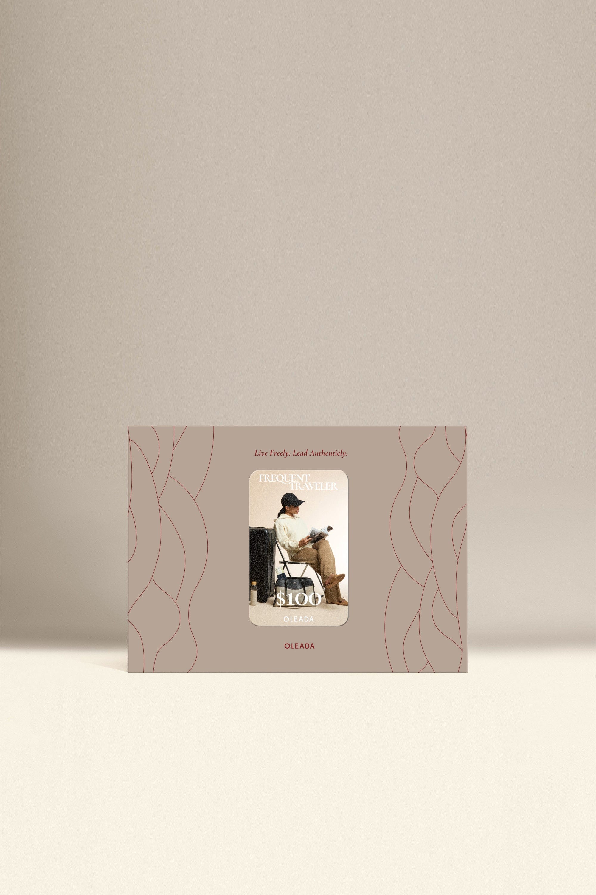 Frequent Traveler Physical Gift Card - Perfect for Holidays, Business Trips & Adventure Travelers | Ideal Gift for Travel Lovers