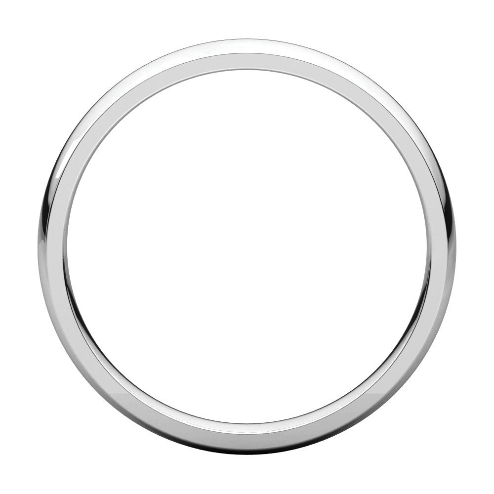 925 Sterling Silver 3mm Polished Comfort Fit Men's Wedding Band Ring - Size 6.5 - Perfect for Weddings, Anniversaries & Everyday Wear - Hypoallergenic & Tarnish Resistant
