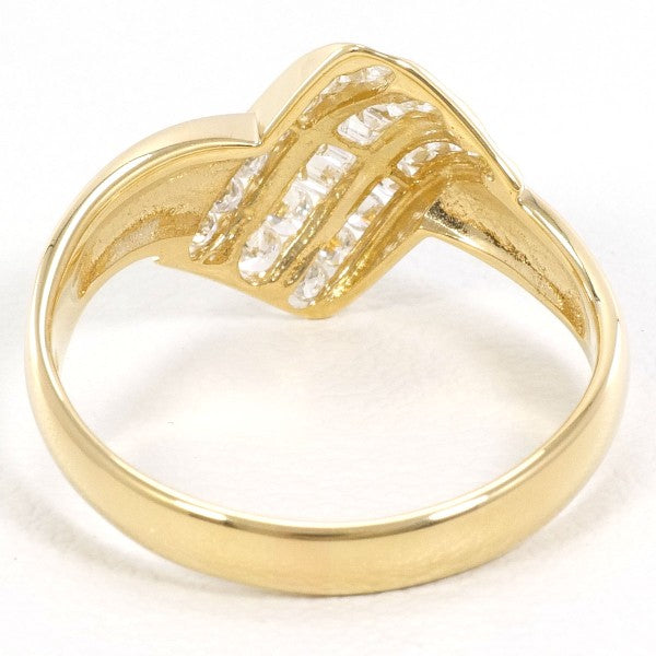 18K Yellow Gold Diamond Ring for Women - Elegant Solitaire Engagement & Wedding Band - Perfect for Proposals, Anniversaries, and Special Occasions
