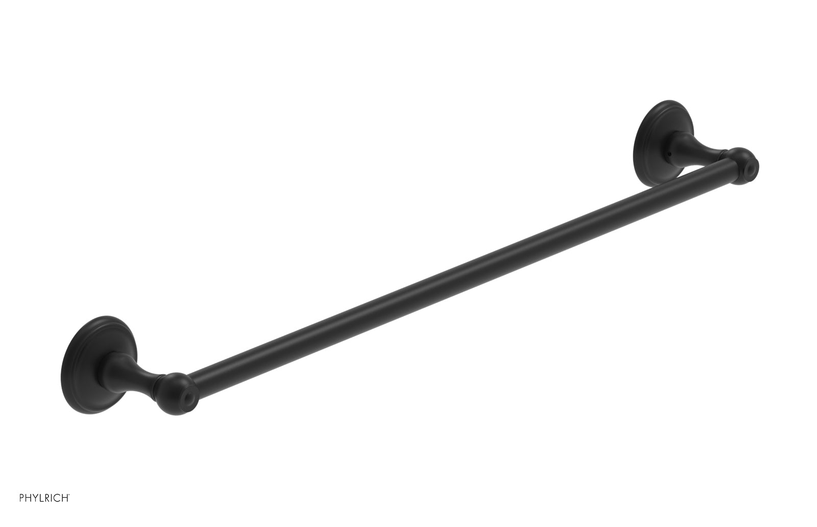 3RING 24-Inch Brushed Nickel Towel Bar - Heavy Duty Bathroom Towel Rack for Kitchen, Bathroom, and Laundry Room - KGB70