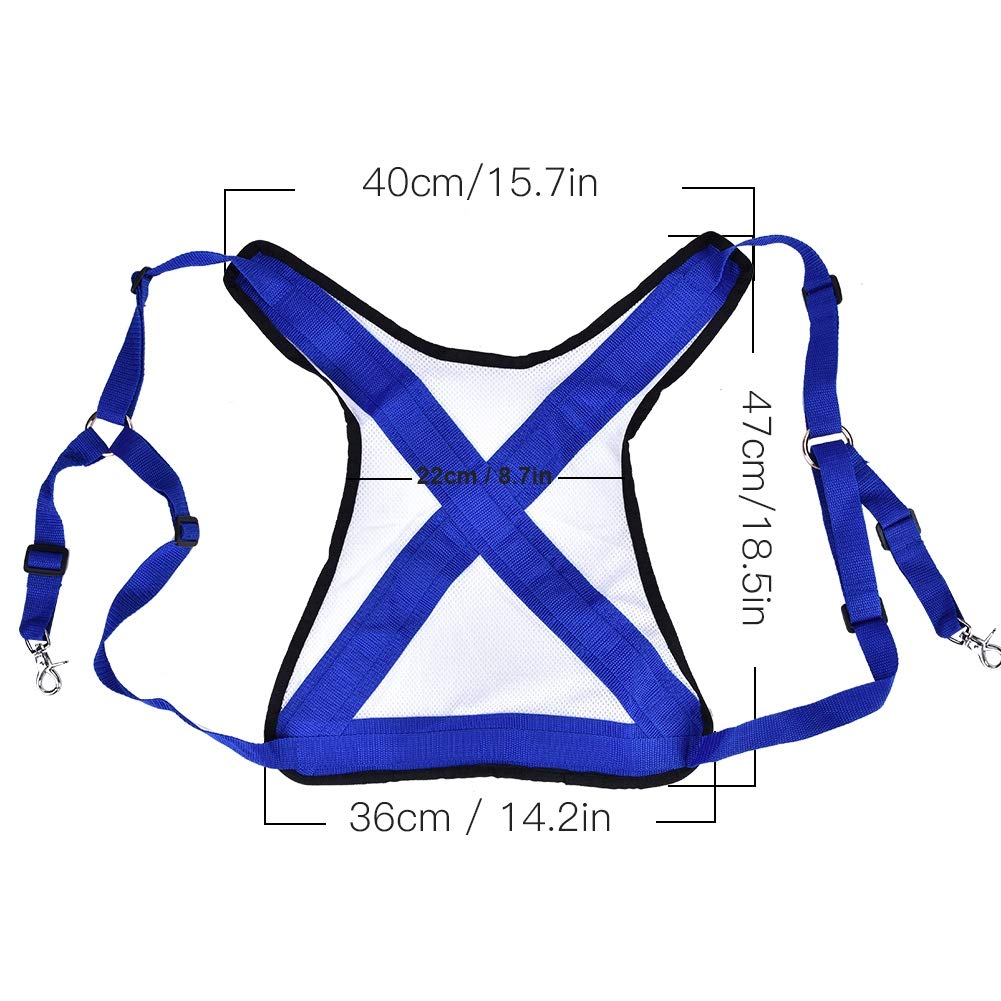 Adjustable Fishing Harness & Rod Fighting Belt - Ultralight Fishing Vest Shoulder Tackle Equipment for Big Fish | Perfect for Deep Sea & Freshwater Fishing Adventures