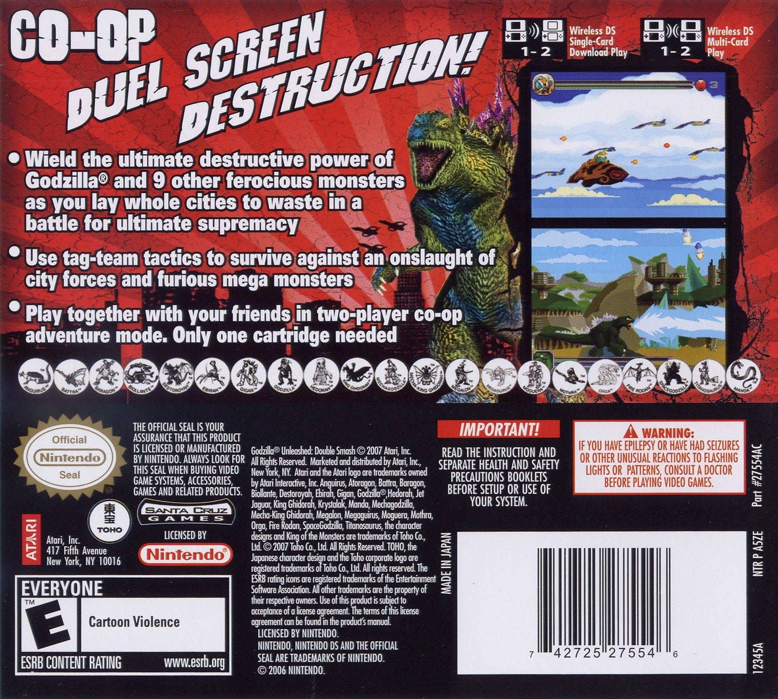 Godzilla Unleashed Action Figure - Collectible Monster Toy for Kids & Adults - Perfect for Display, Play & Movie Night Scenes