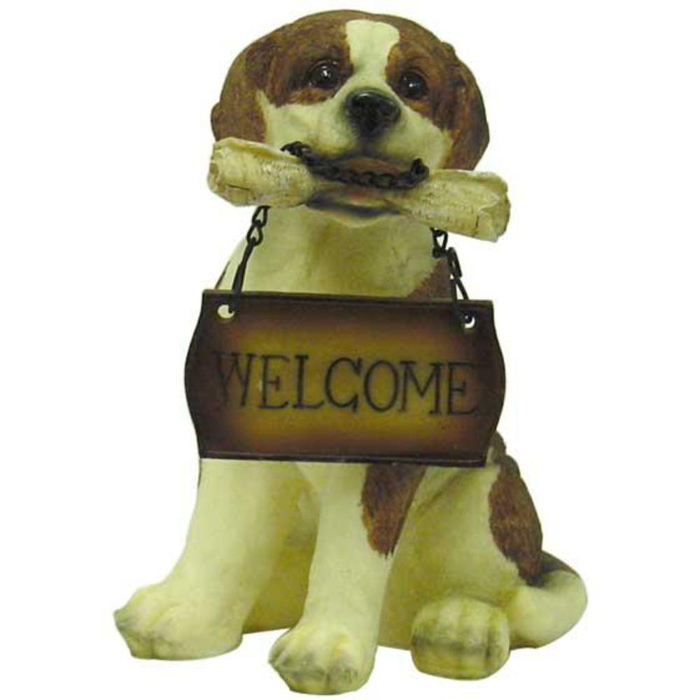1257203 Welcome Dog Sign - Cute Office Decor for Desk, Home & Workspace | Perfect for Greeting Guests & Adding Fun to Your Space