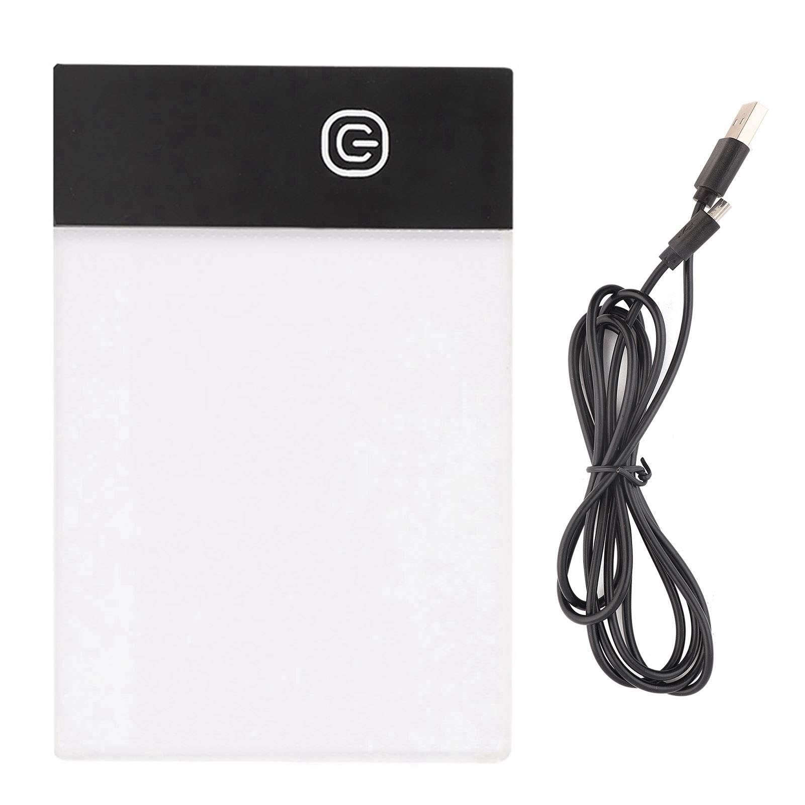 A6 LED Light Box for Tracing - Adjustable Brightness Magnetic Light Pad for Artists, Designers, Sketching & Animation - Perfect for Kids Drawing, Calligraphy Practice & Craft Projects