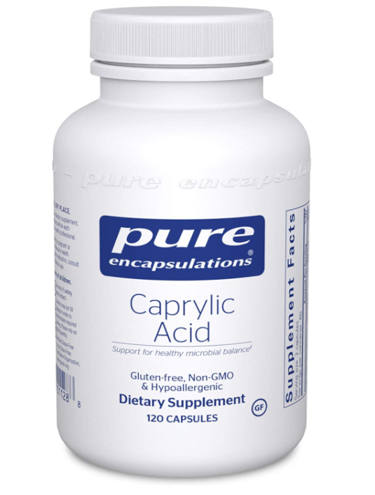 Organic Caprylic Acid 1200mg Softgels - Supports Digestive Health & Immune System - Keto & Paleo Friendly - Made in USA - Perfect for Gut Health, Candida Balance & Energy Boost