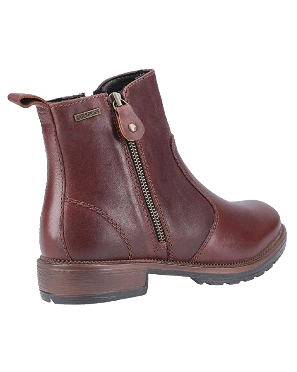 Cotswold Women's Ashwicke Zip Ankle Boots - Stylish Leather Booties for Fall & Winter | Perfect for Casual Outfits, Work & Date Nights