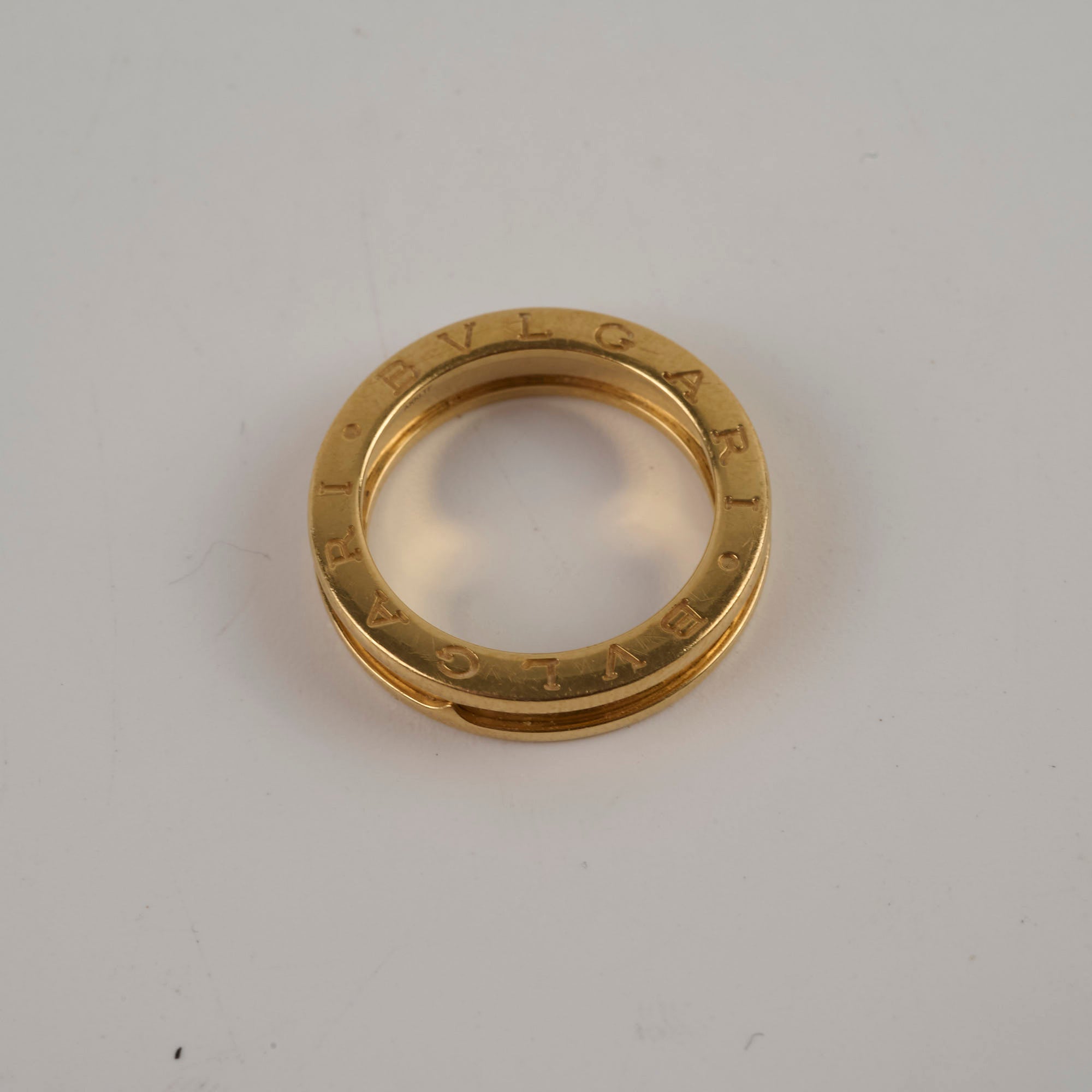 Bulgari B.Zero1 Ring in 18K Yellow Gold - Size 56 (US 7.5) | Luxury Italian Jewelry for Women, Perfect for Weddings, Anniversaries & Special Occasions