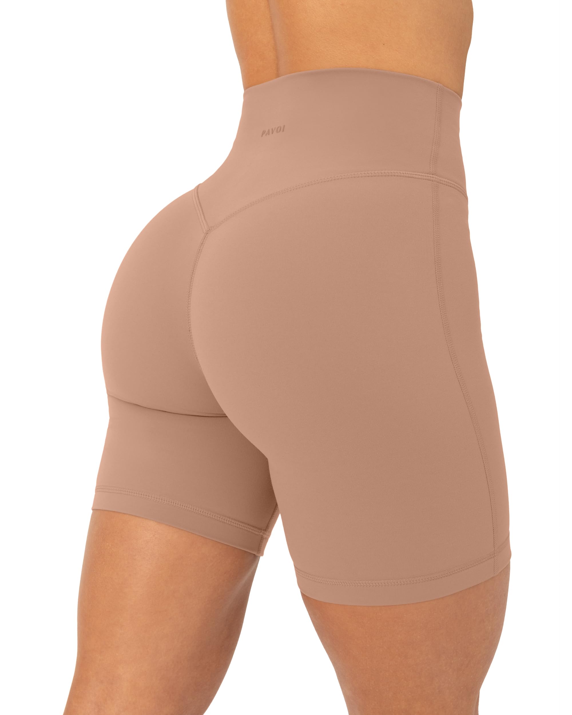 Buttery Soft High Waisted Yoga Shorts for Women - 4
